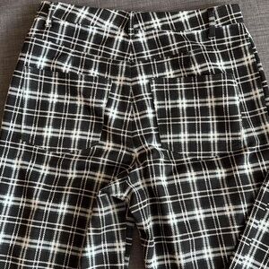 Reformation plaid slacks size 4